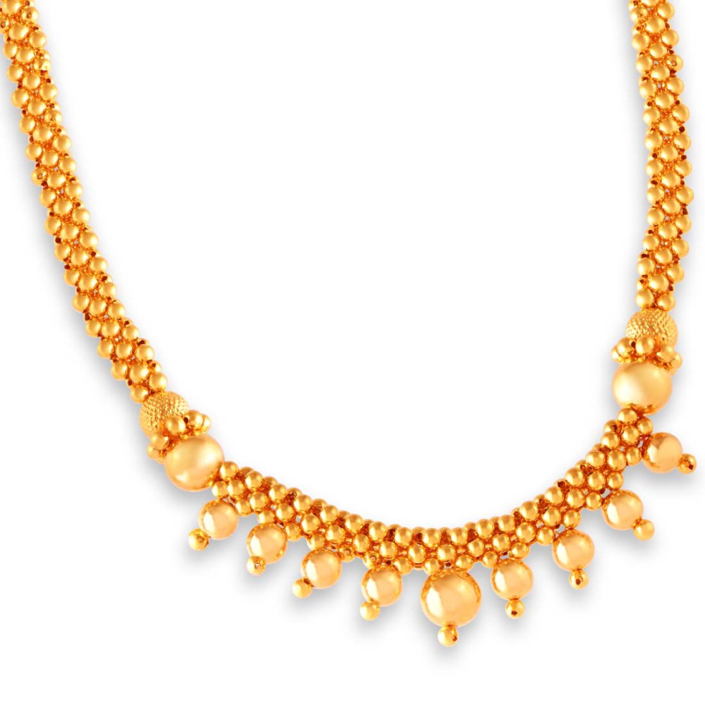 Lovely Designer 22k Gold Necklace for women from Tushi Collection PC Chandra